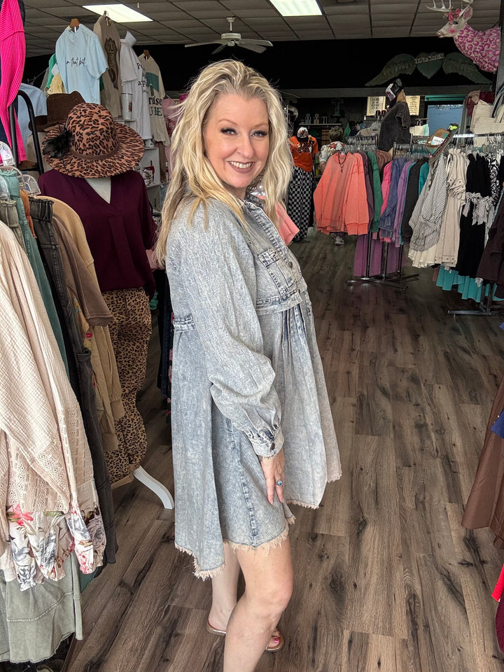 Work Shirt Dress