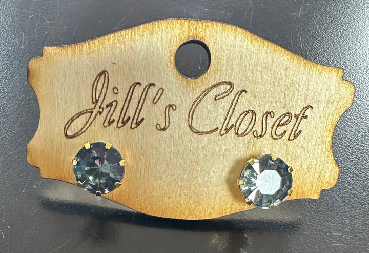 Crystal Stud Earrings