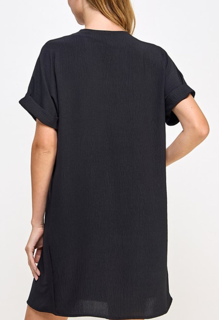 Not So Basic V Neck Dress