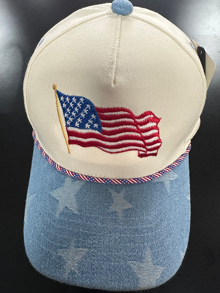 US Flag Trucker Hat