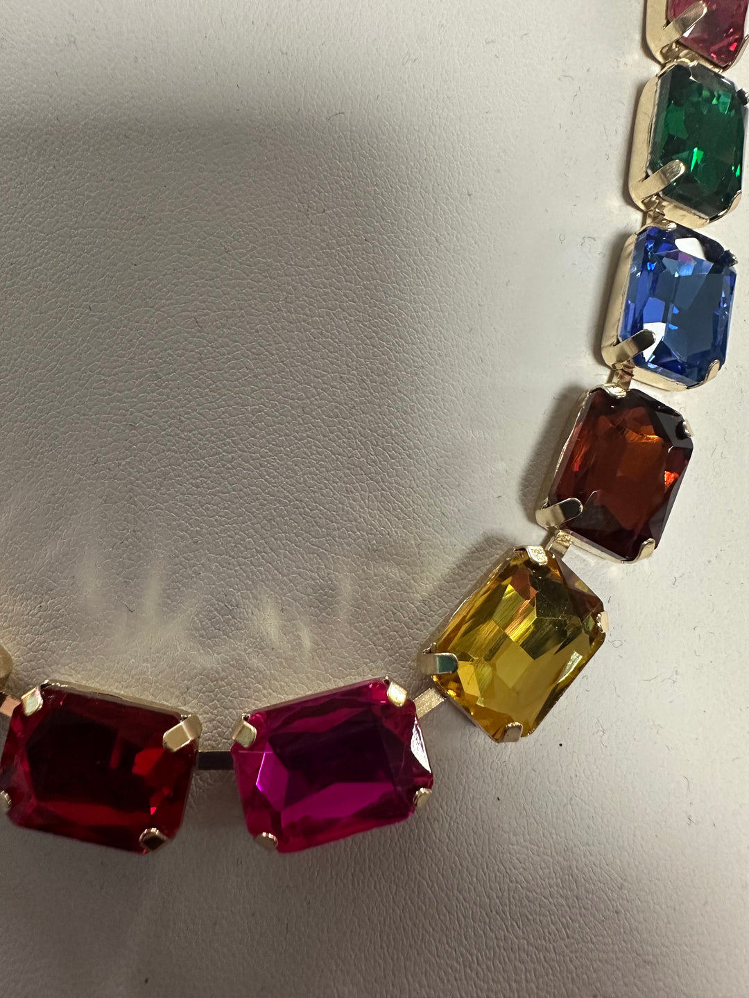 Emma’s Faceted Stone Necklace