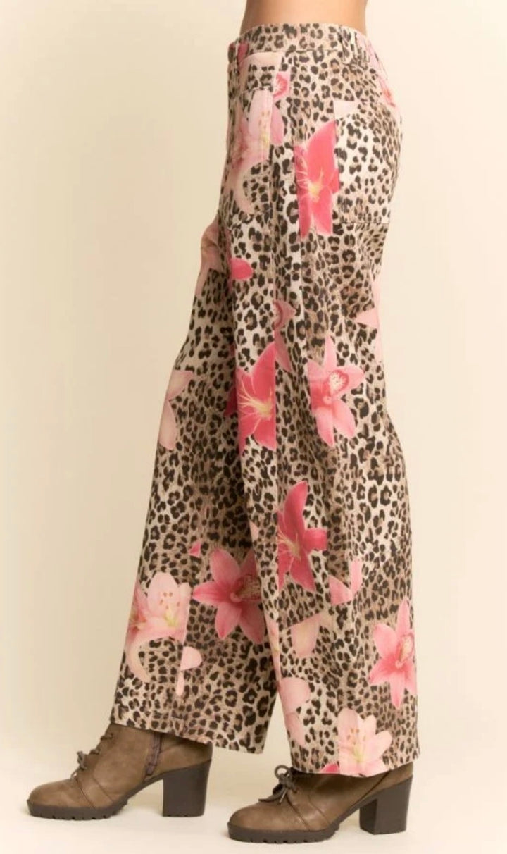 Flowers in the Jungle Pants