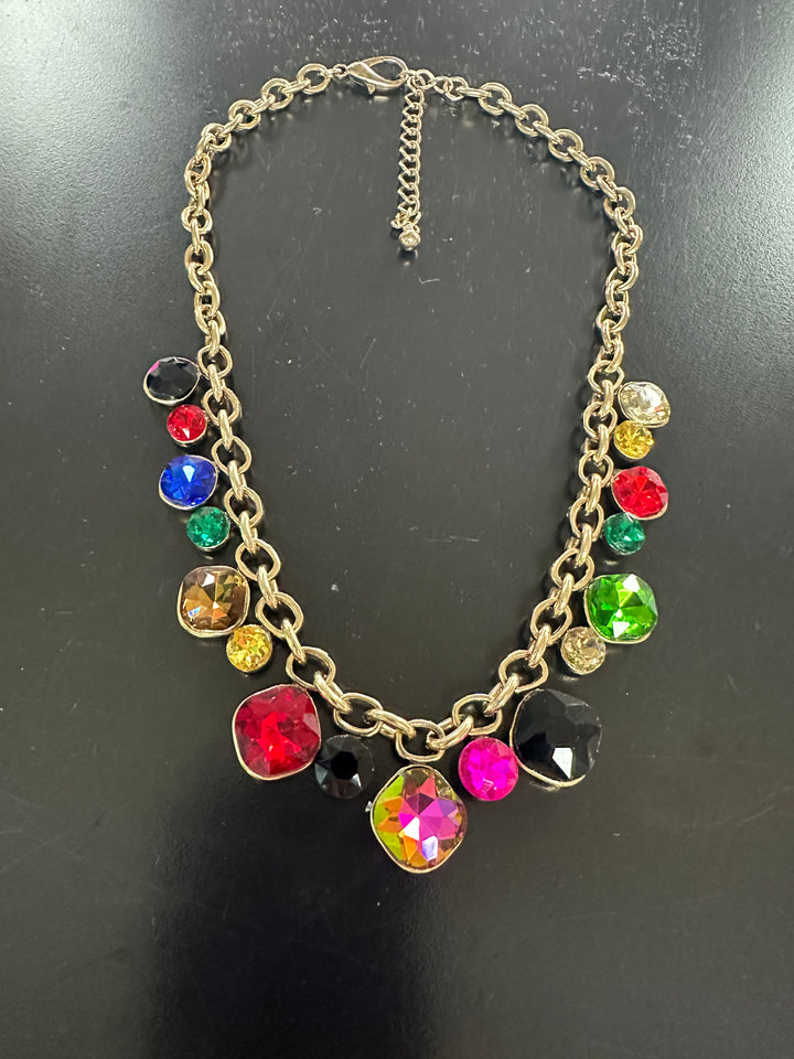 Rhinestone Bling Necklace