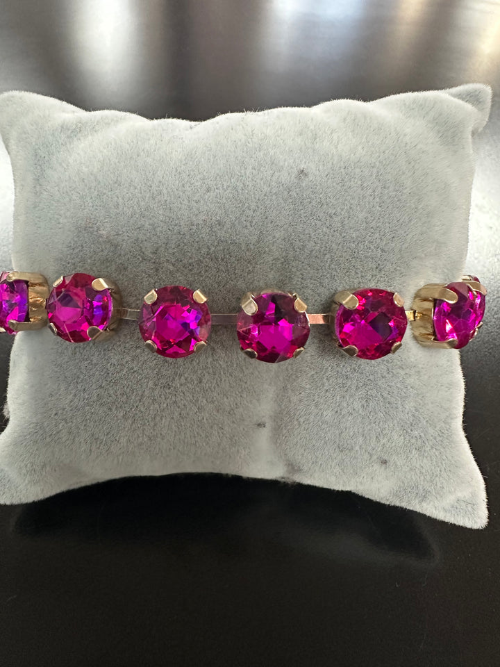 Bling Faceted Stone Bracelets