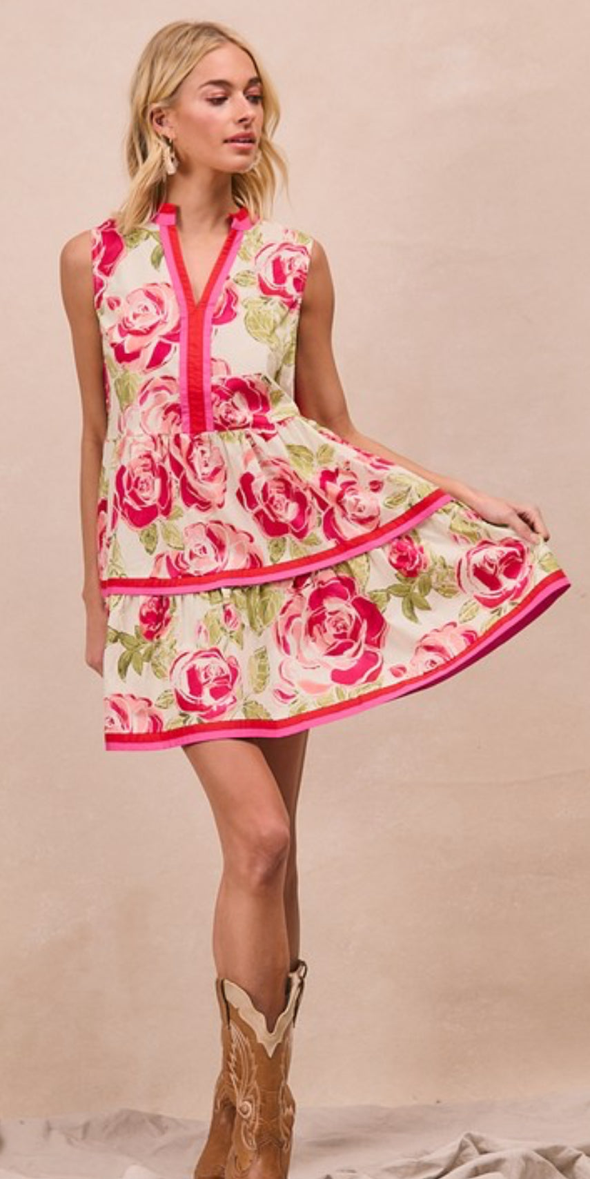 It’s coming up Roses Dress