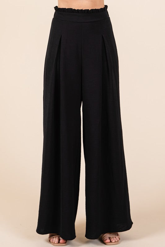 Wide leg pants