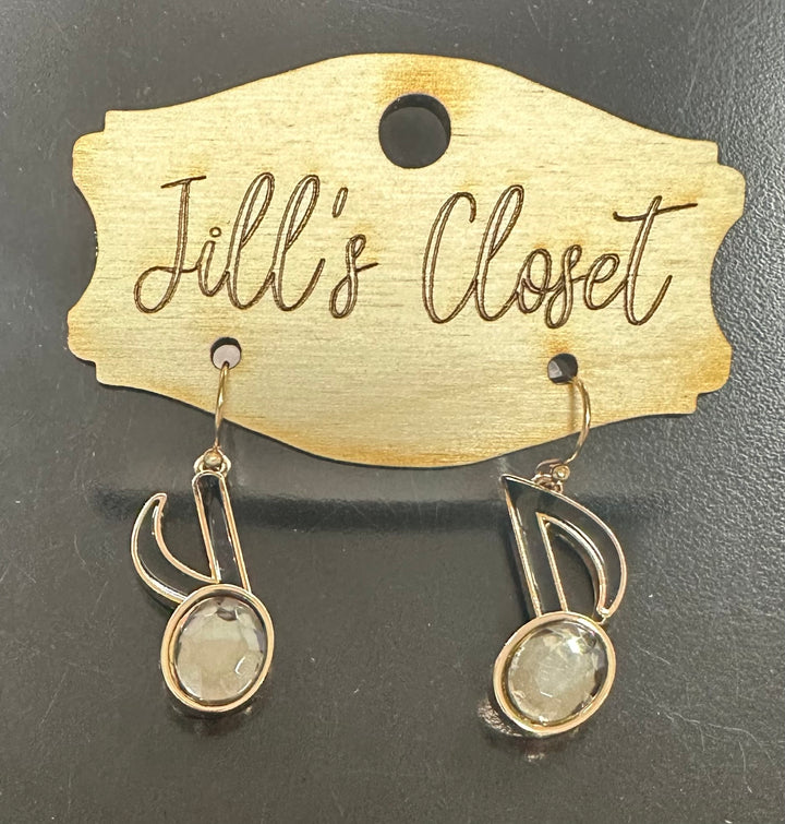 Musical Note Earrings