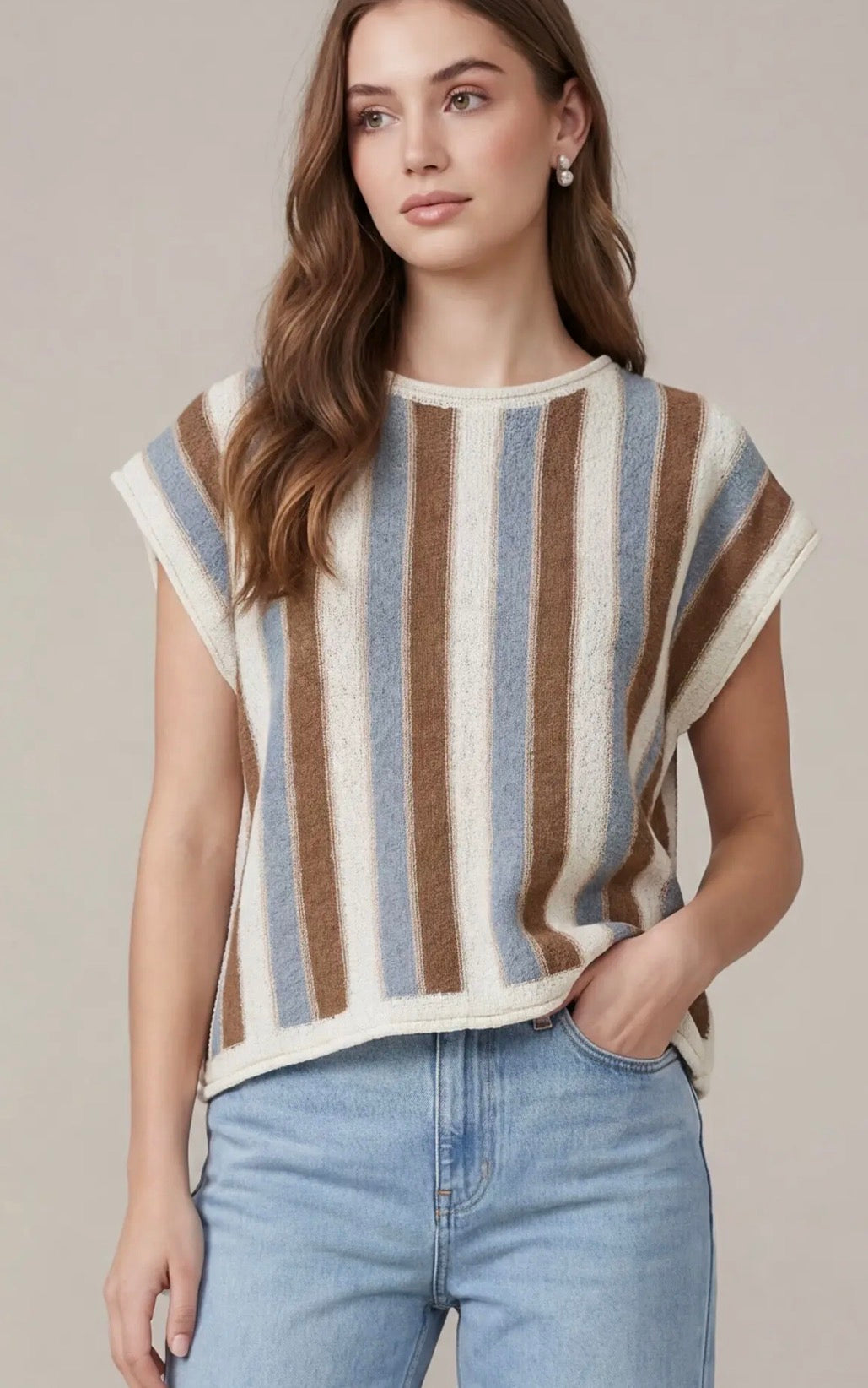 Winnie’s Striped Sweater Top