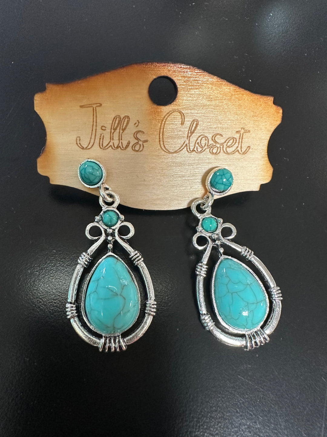 Faux NA Drop Earrings
