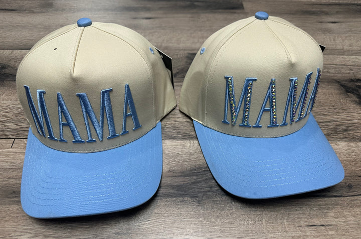 Mama or USA Blinged Trucker Hat