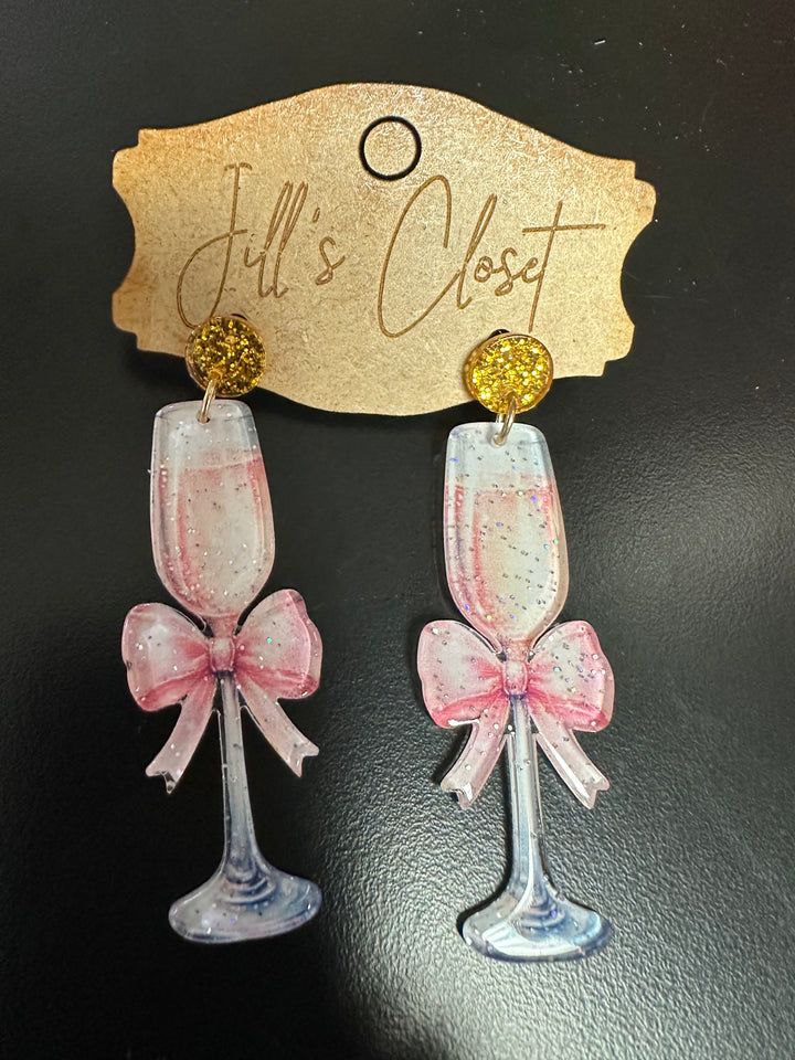 Champagne Earrings