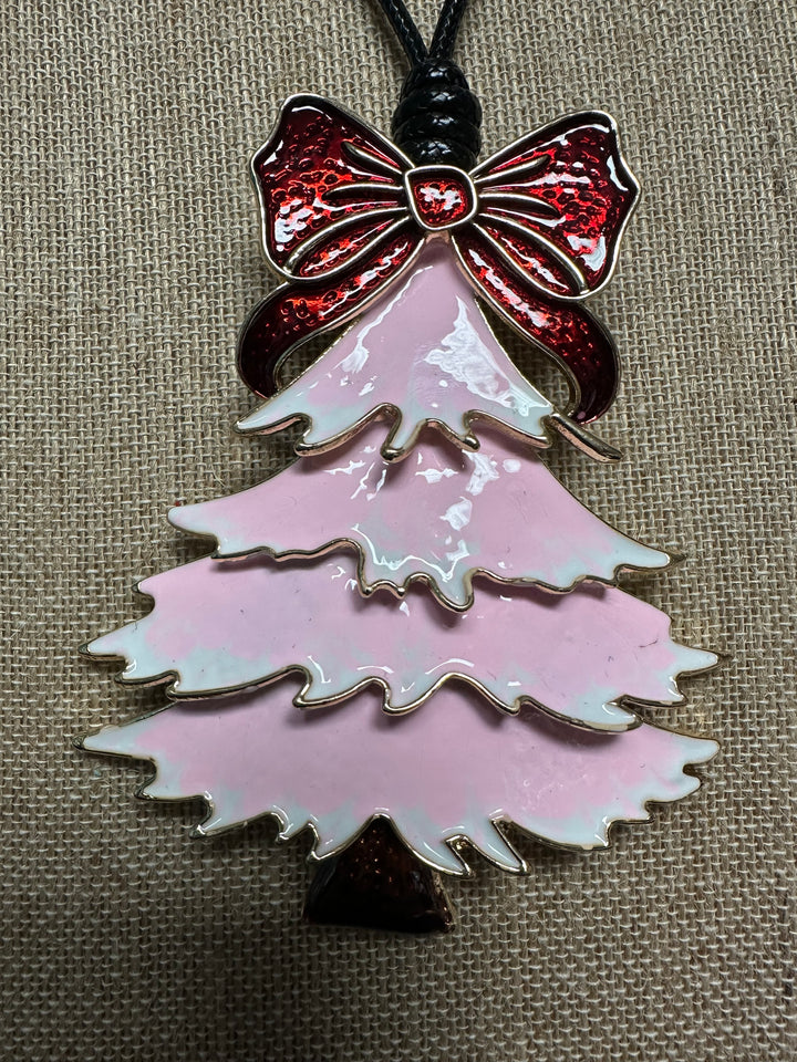 Christmas Tree Pendant Necklace