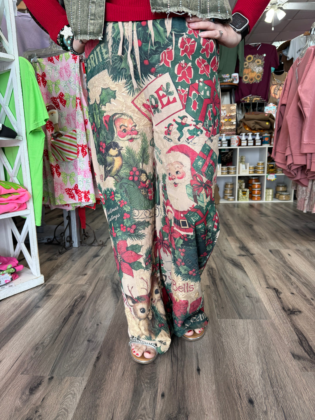 Vintage Santa pants