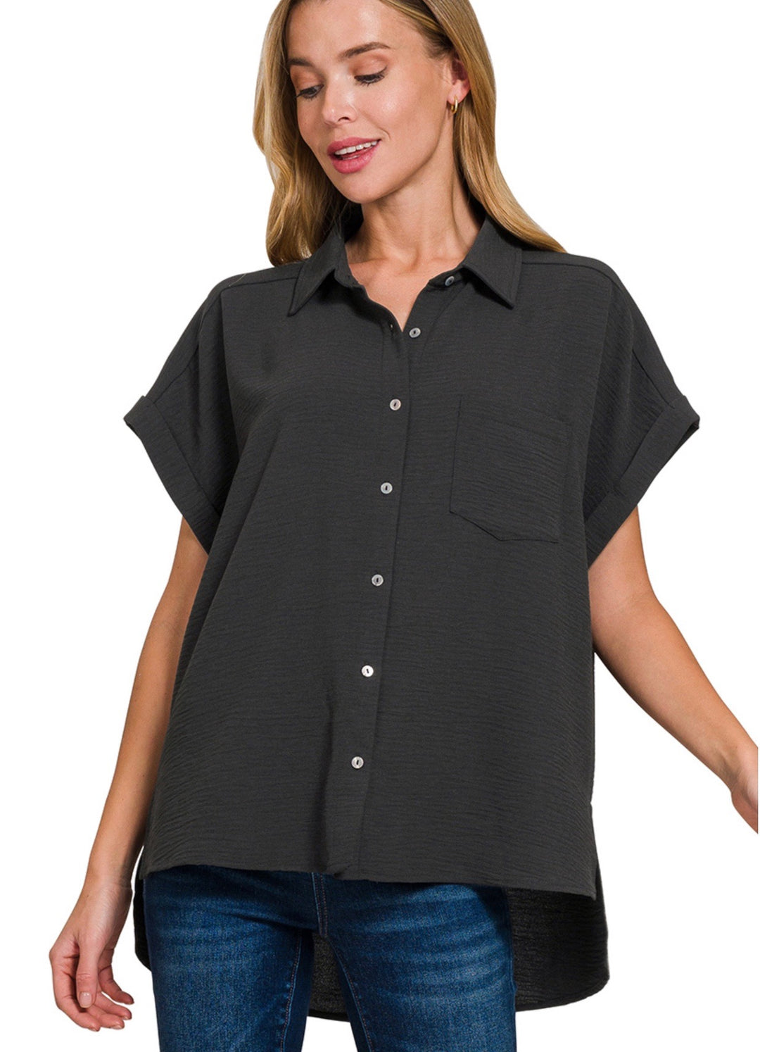 Classic Button Up Blouse