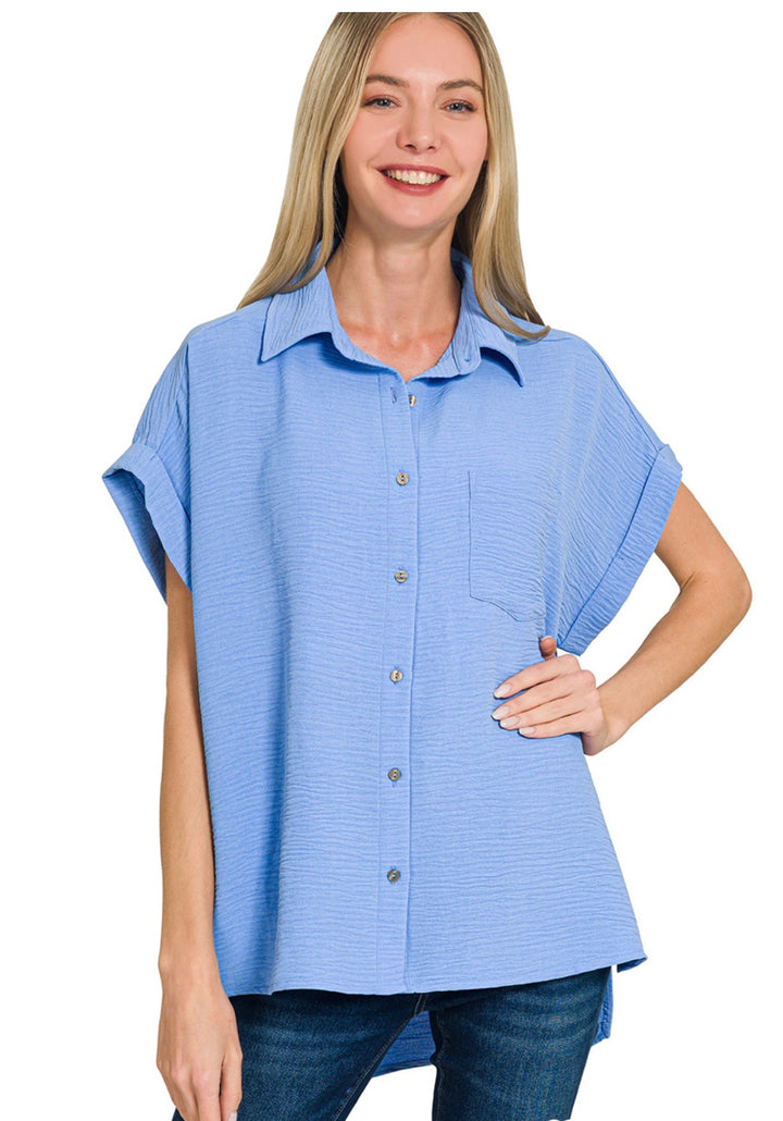 Classic Button Up Blouse