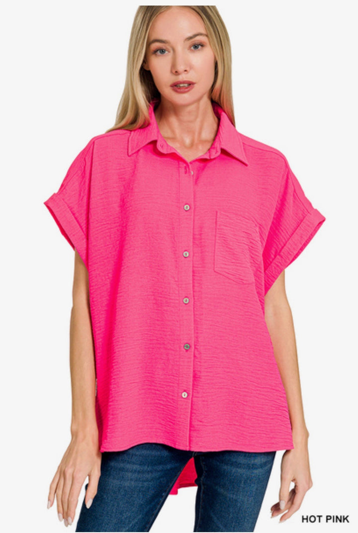 Classic Button Up Blouse