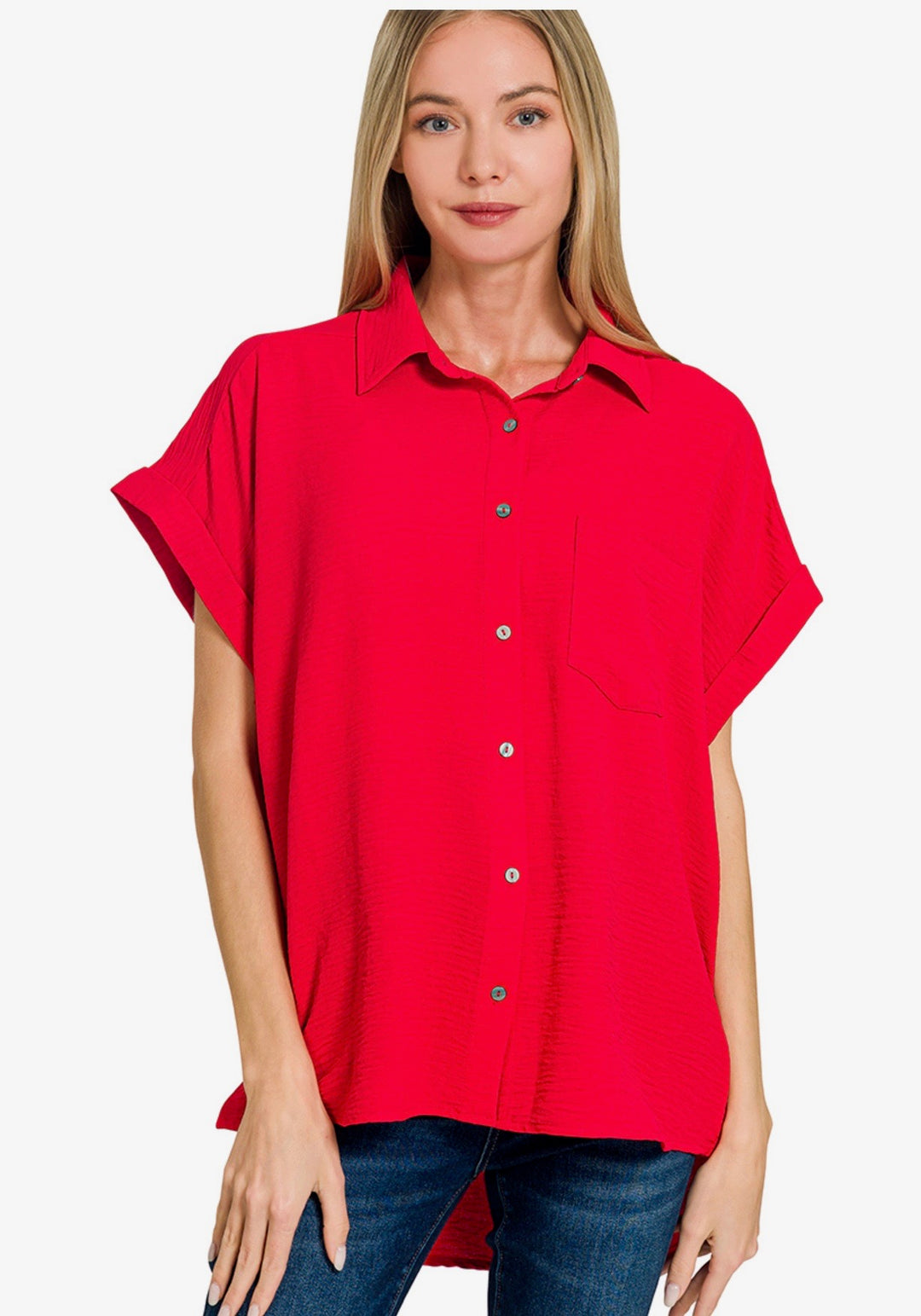 Classic Button Up Blouse
