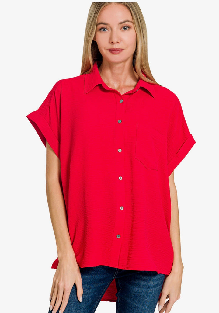 Classic Button Up Blouse