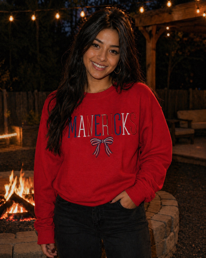 Mavericks Embroidered Sweatshirt