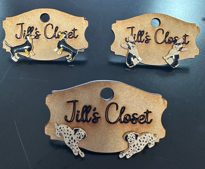 Dog Breed Stud Earrings