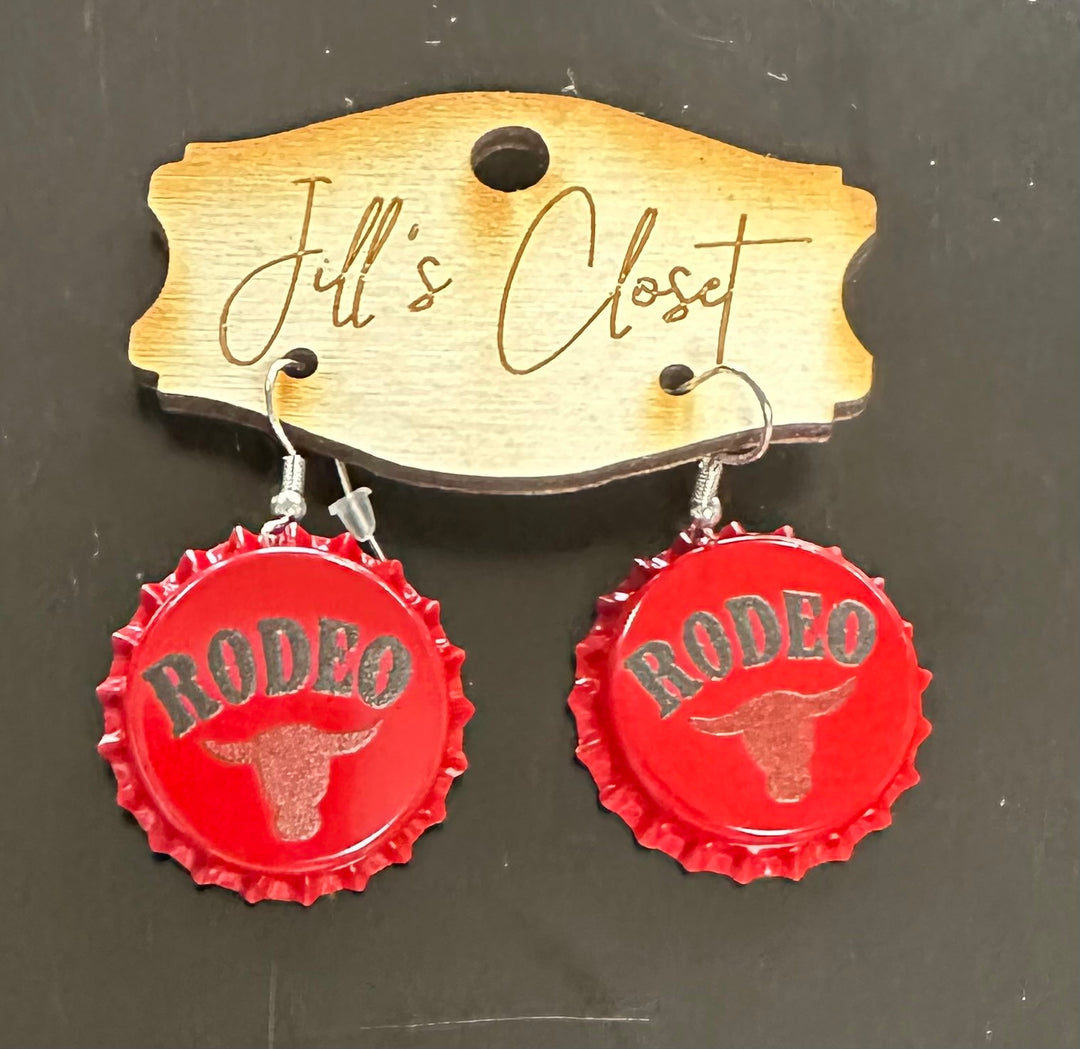 Bottle Cap Earrings or Bracelet