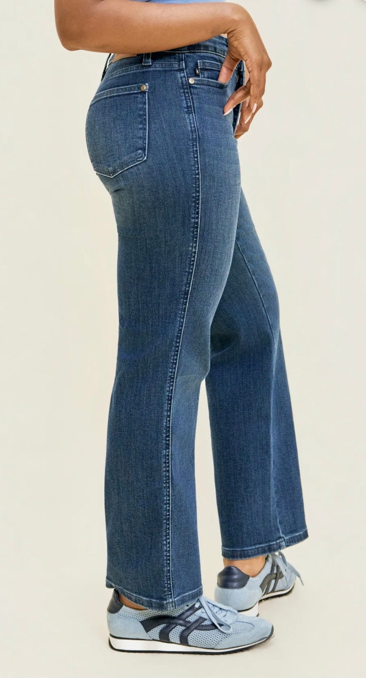 Judy Blue MR Tummy Control Straight Jeans