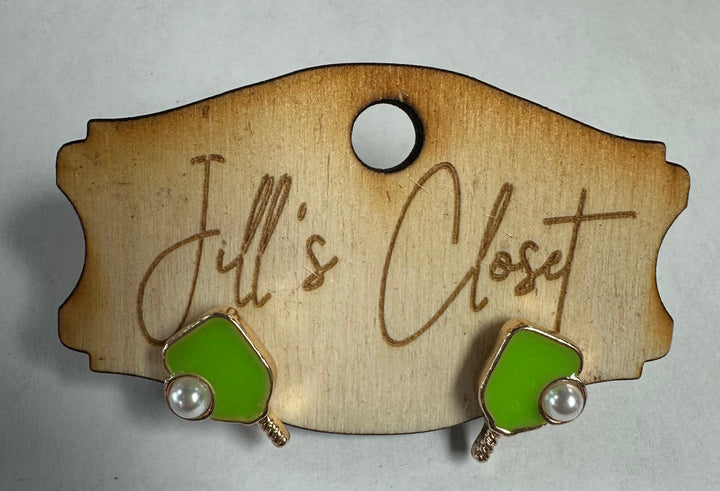 Pickleball Stud Earrings