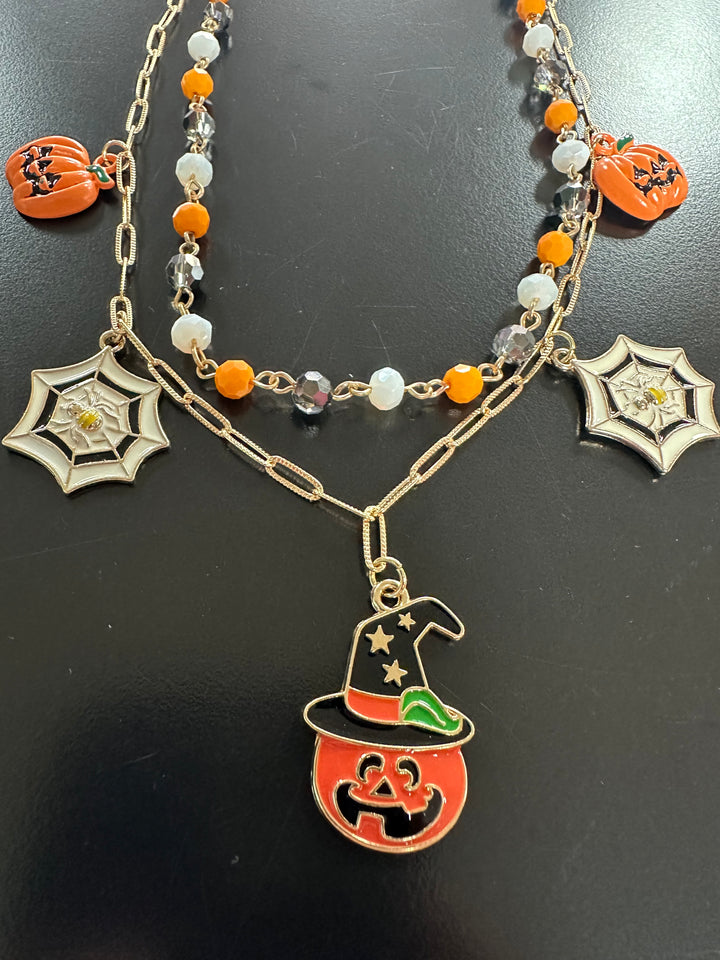 Halloween Charm Necklace
