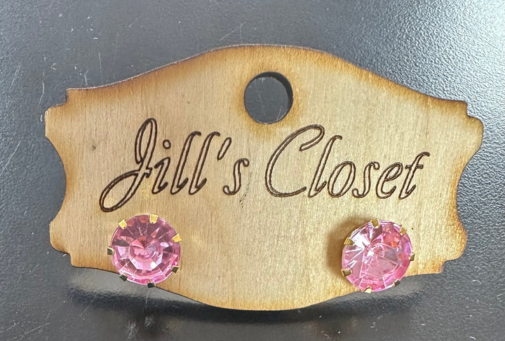 Crystal Stud Earrings