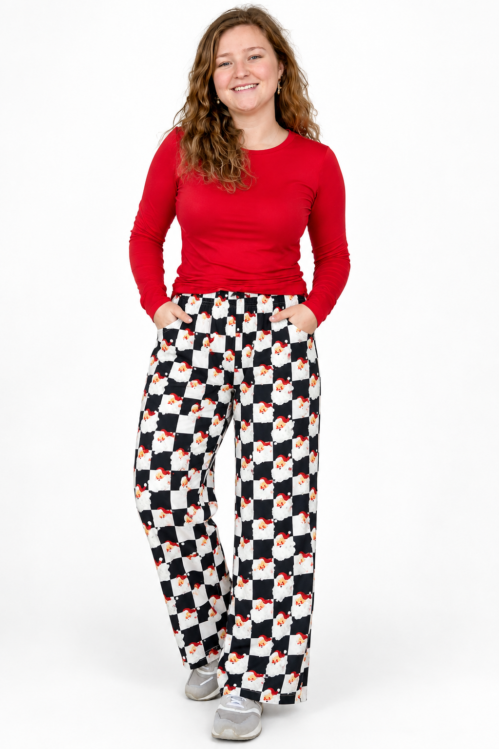 Santa’s Best Checked Pants