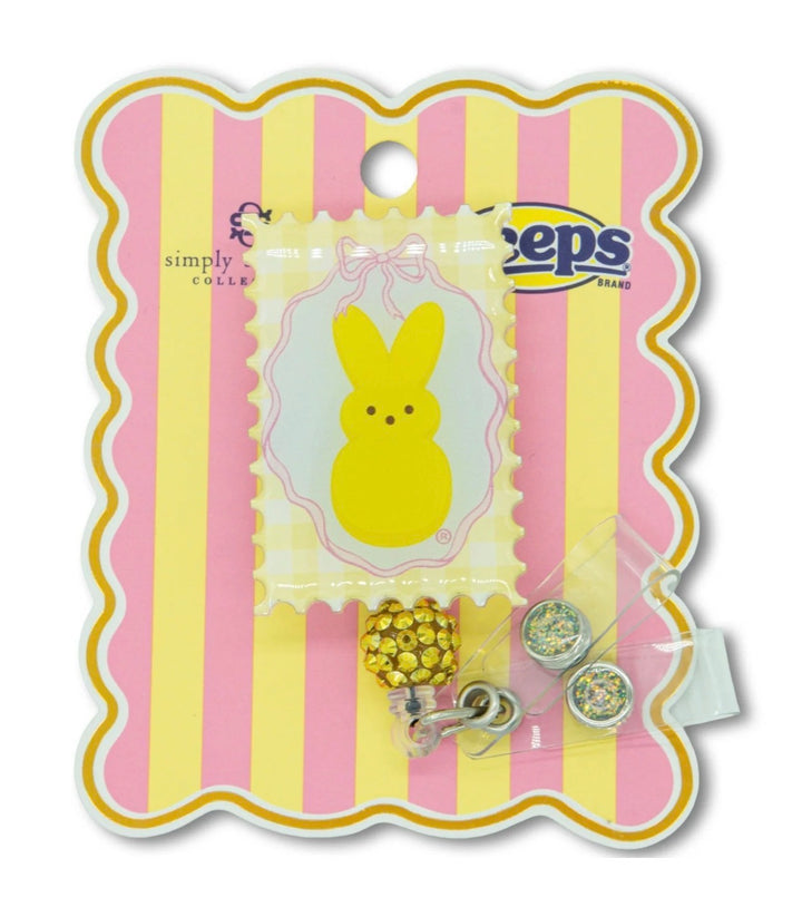 Easter Peeps Badge Reels