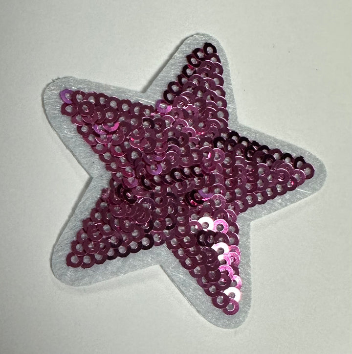 Star sequin Iron-on Patches