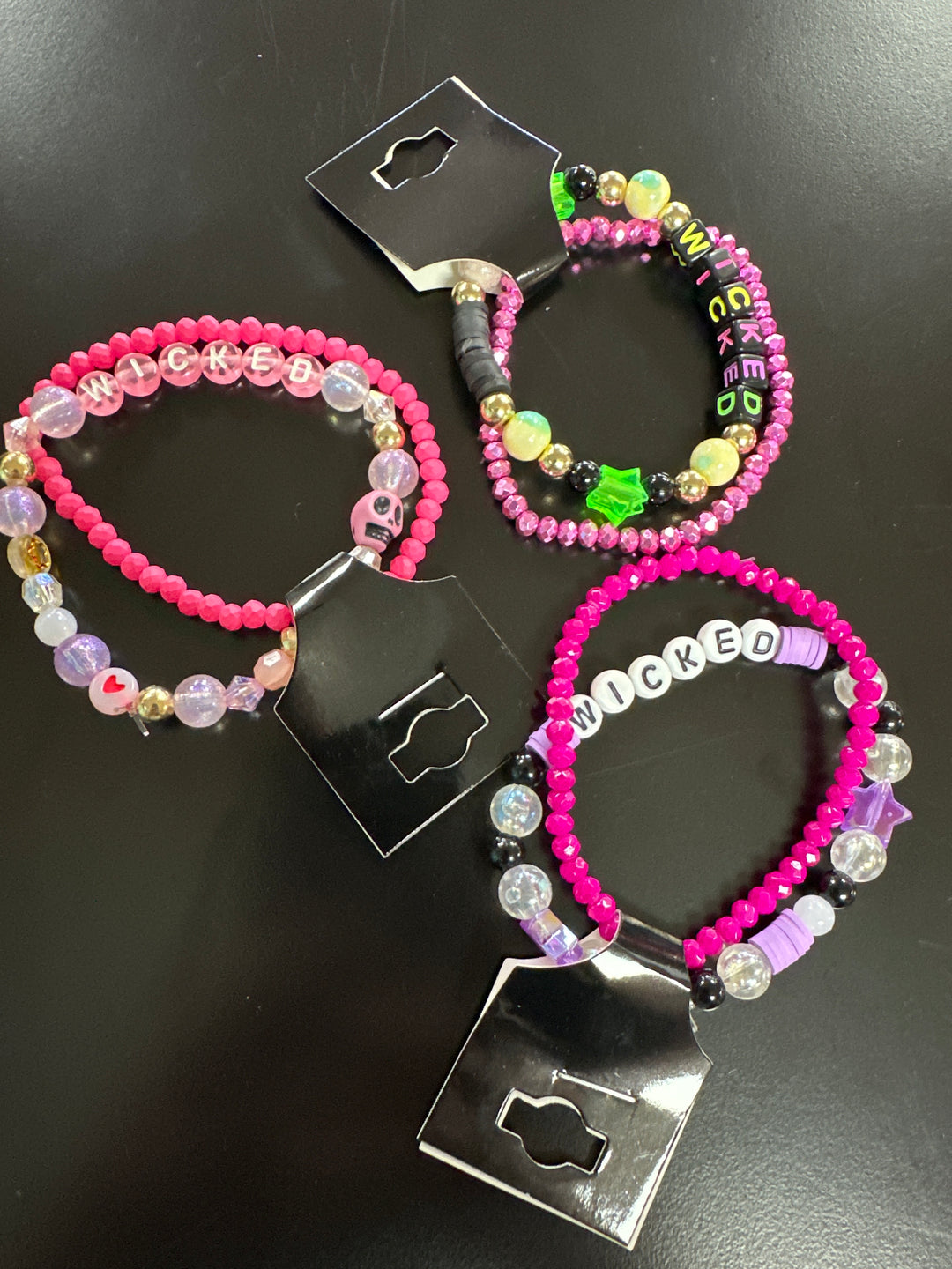 Halloween “Words” Bracelet pair