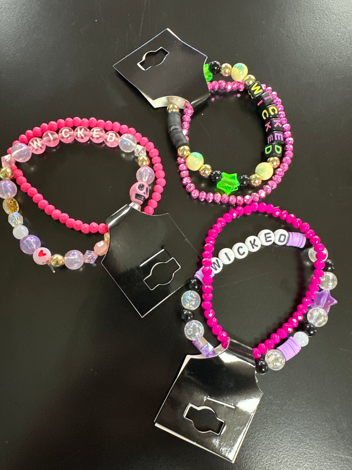 Halloween “Words” Bracelet pair