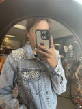 Oh my pearls jean jacket