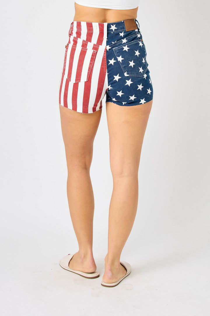 Judy Blue Americana shorts