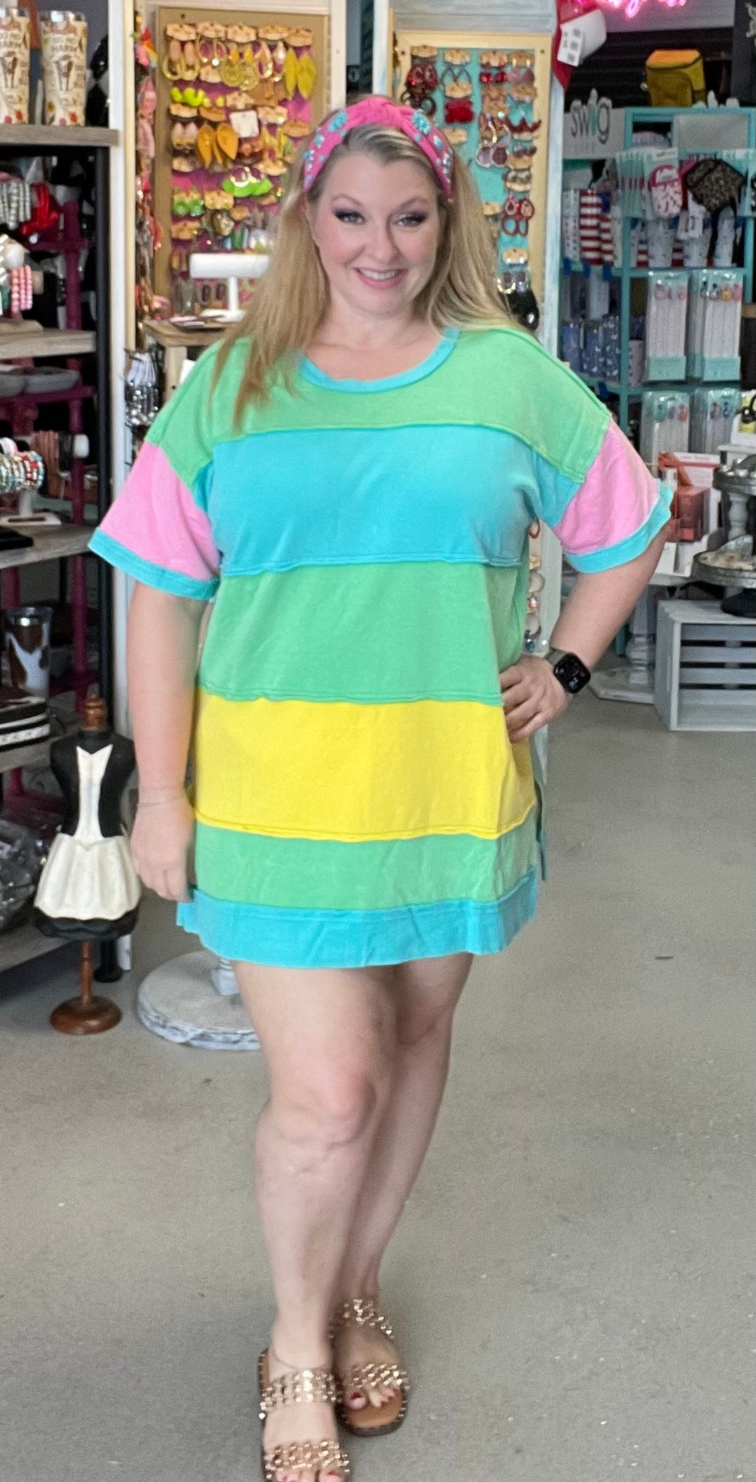 Color Me Stripe Dress