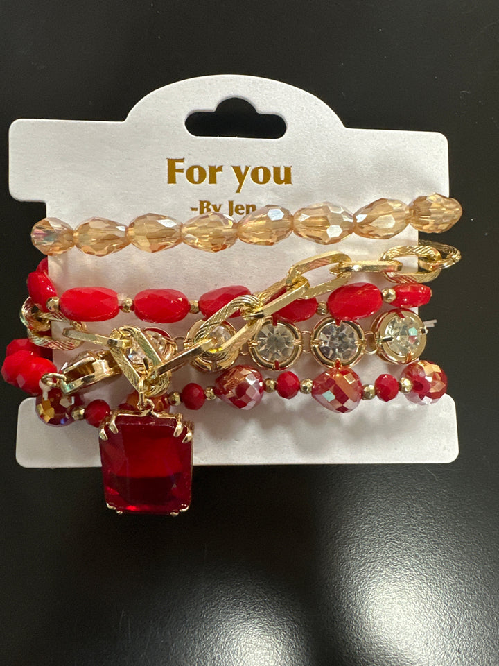 5 Bracelet Stacked Sets