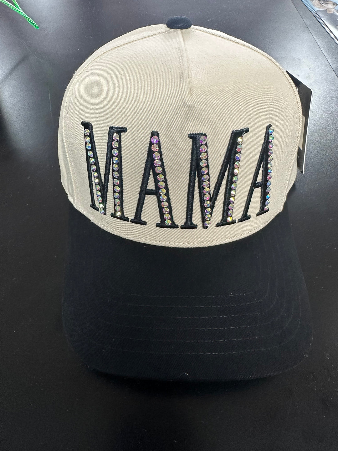 Mama or USA Blinged Trucker Hat