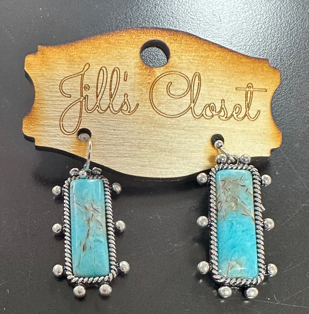 Turquoise Drop Earrings