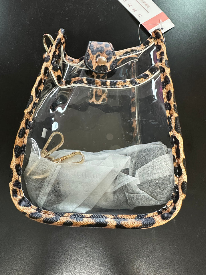 Stirrup Shaped Clear Crossbody