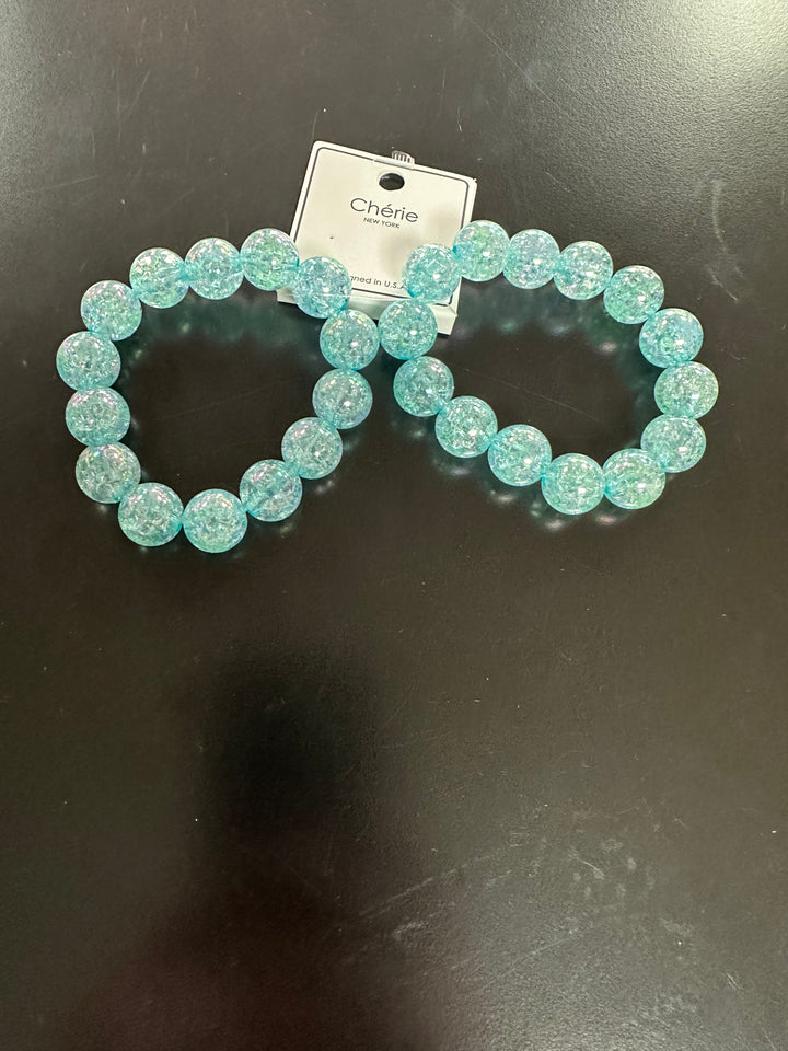 Jenny’s Crystalized Beaded Necklace Set & Bracelets
