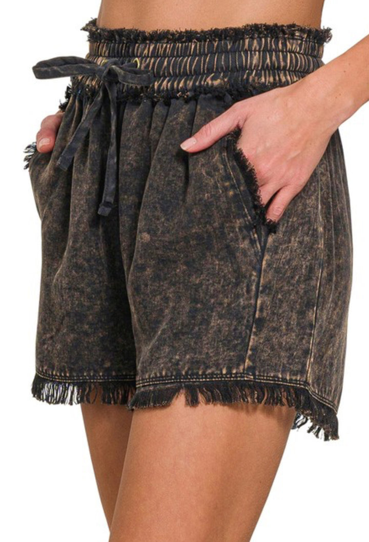 June’s Mineral Wash Shorts