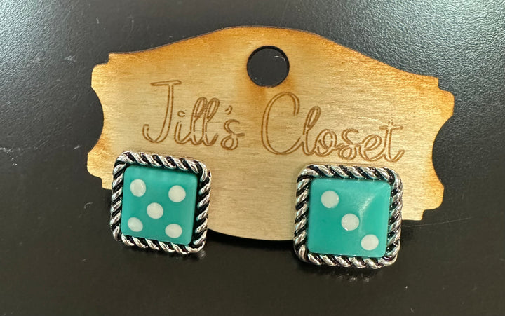Bunco Babe Dice Earrings
