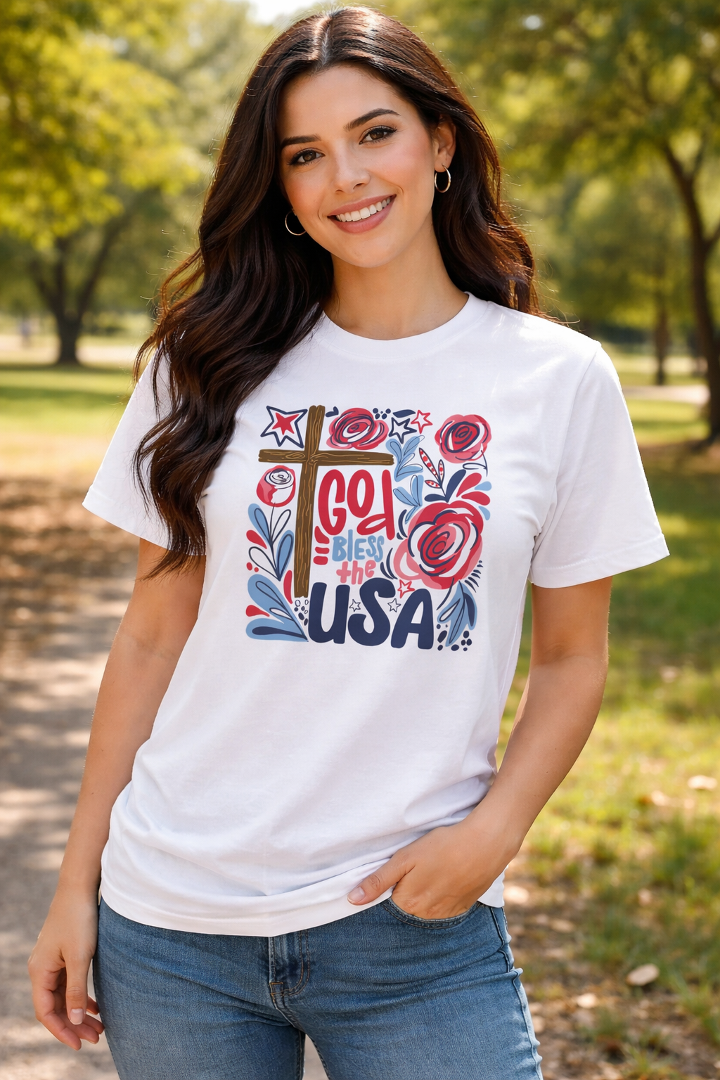 God Bless the USA t-shirt