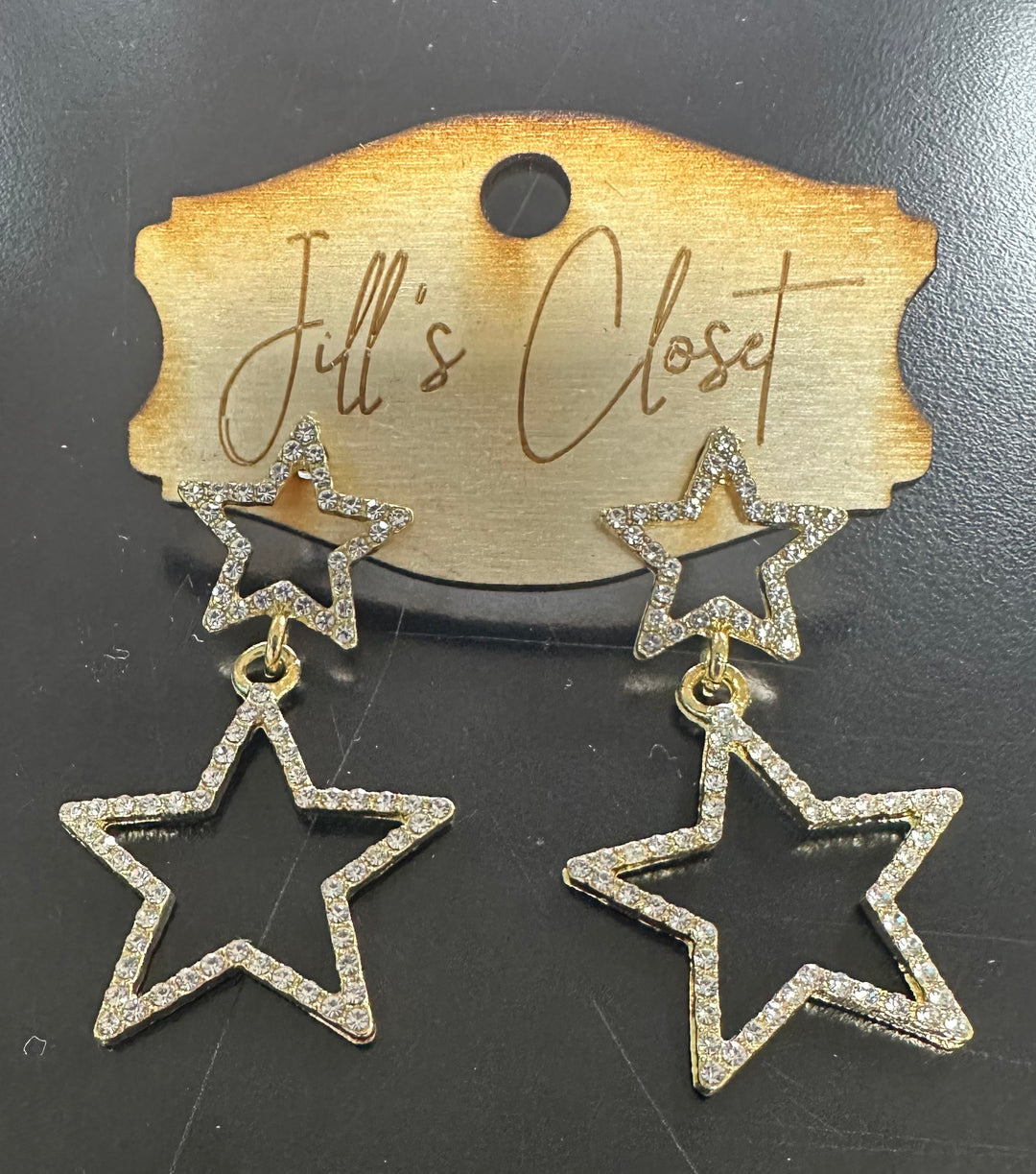 Double Star Stud earrings