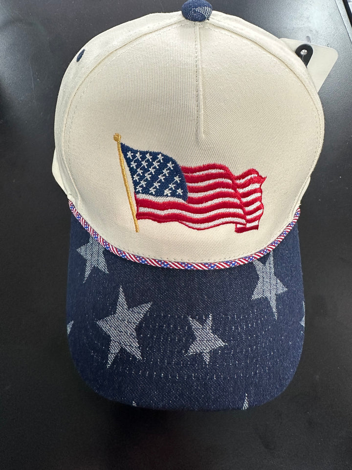 US Flag Trucker Hat