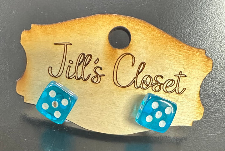 Dice Stud Earrings