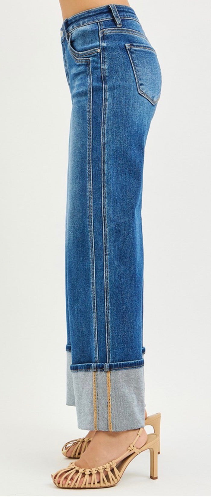Double Front Risen Jeans