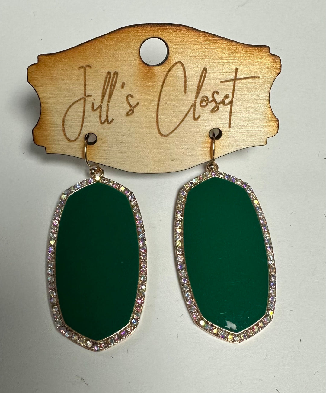 Emerald Green Earrings